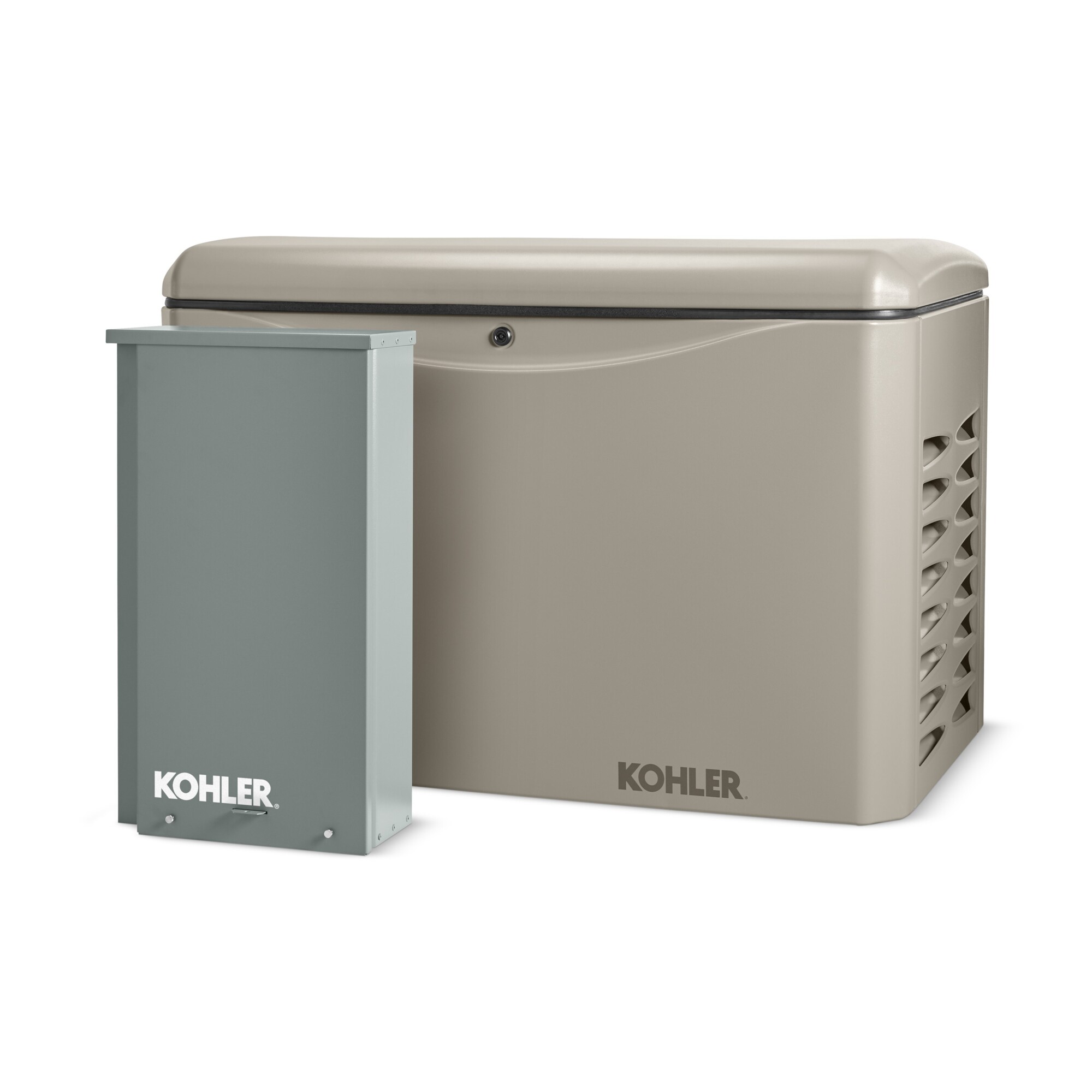 Kohler Aluminum Standby Generator - 26kW, 200 Amp ATS, Dual Fuel, Corrosion-Proof, Model# 26RCAL-200SELS
